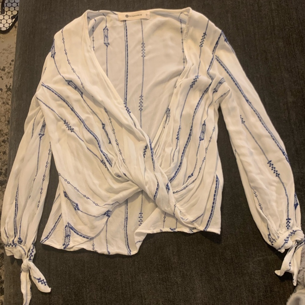 Long sleeve blouse from impeccable pig